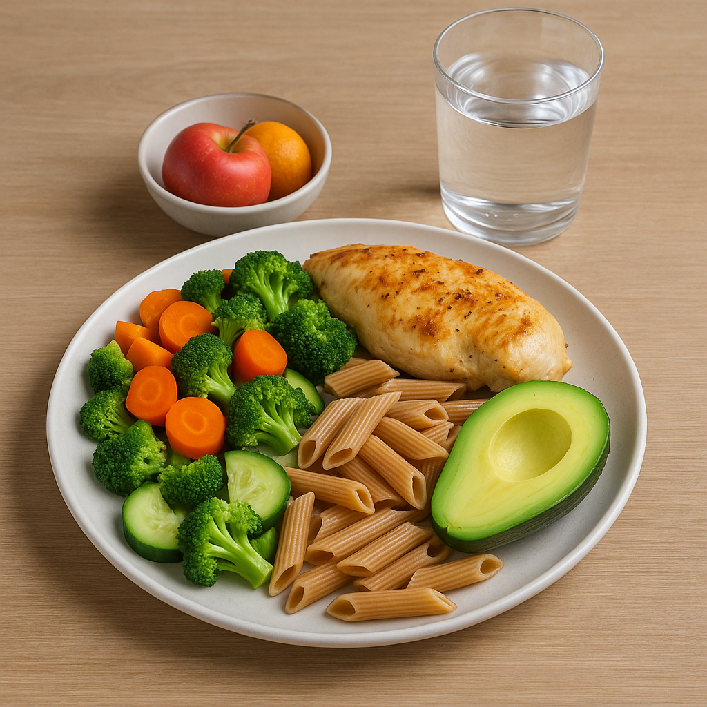 gezonde indeling van bord